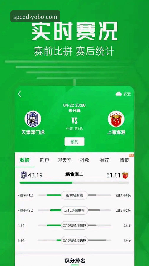 YOBO足球比分完整使用指南：老用户教你玩转实时数据与沉浸体验